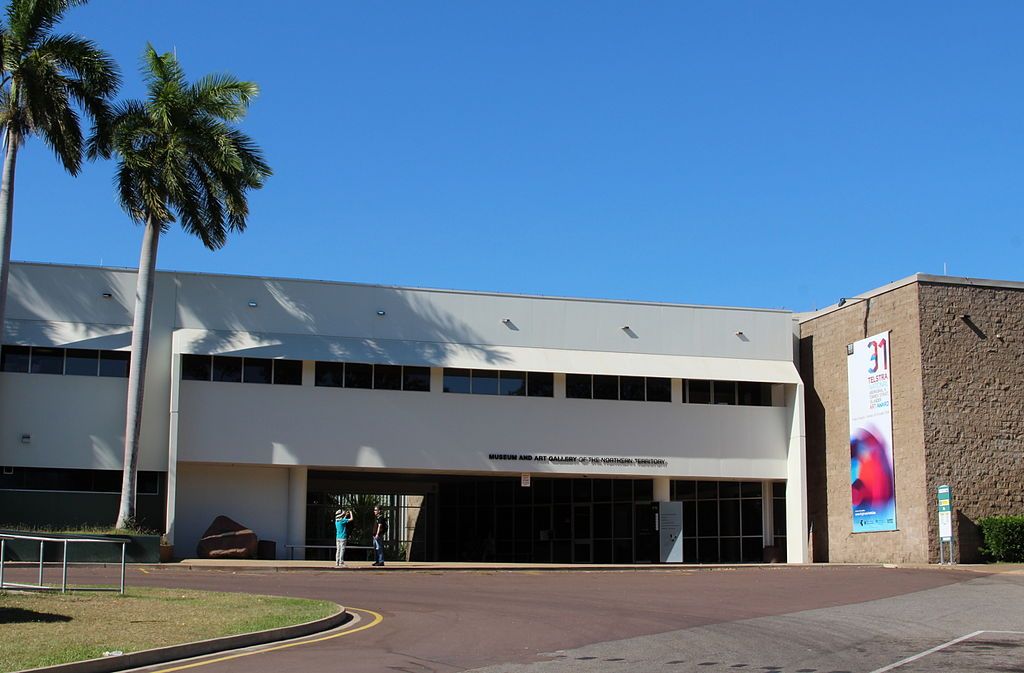 Exterior view of the Museum and art gallery of the northern territory