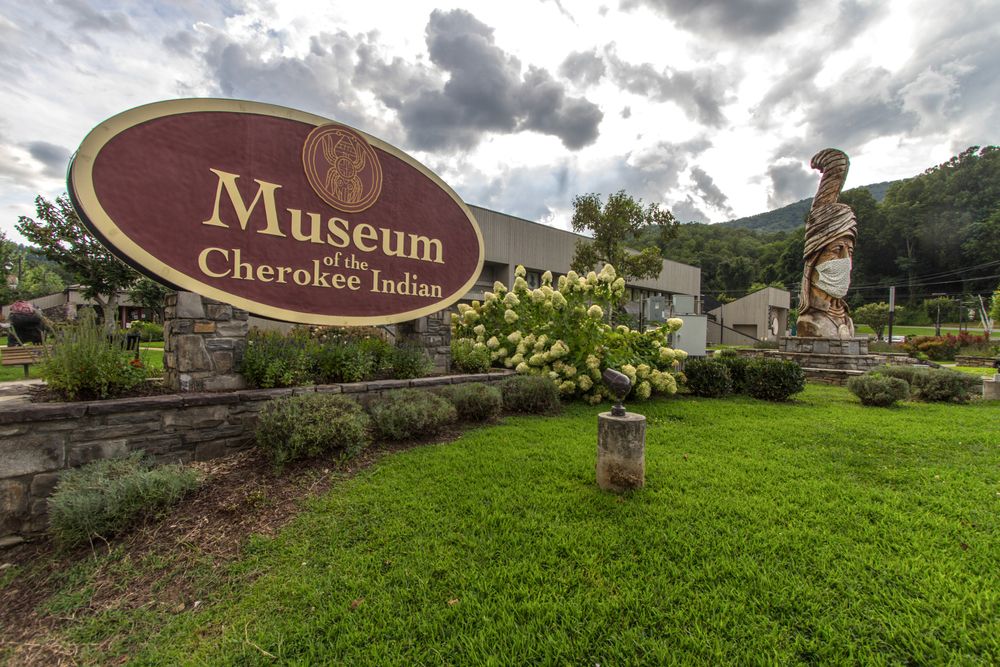 View of Museum of the Cherokee Indian