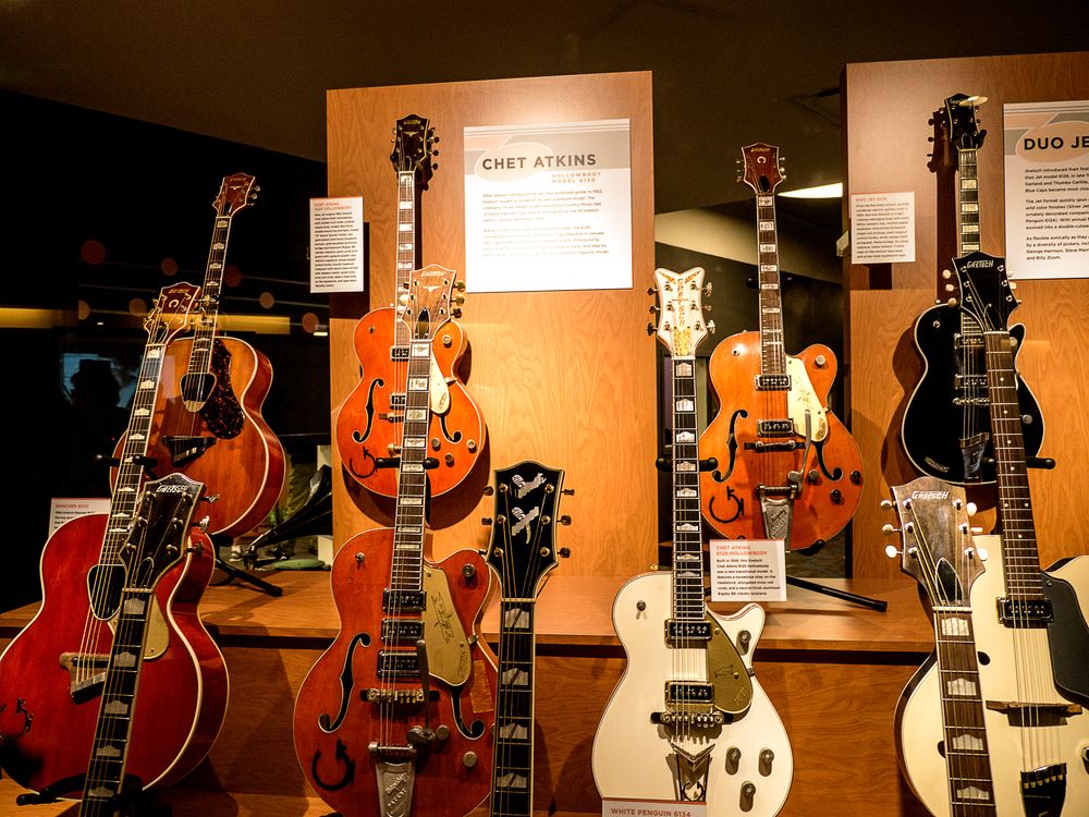 Exhibits at the Musician Hall of Fame and Museum