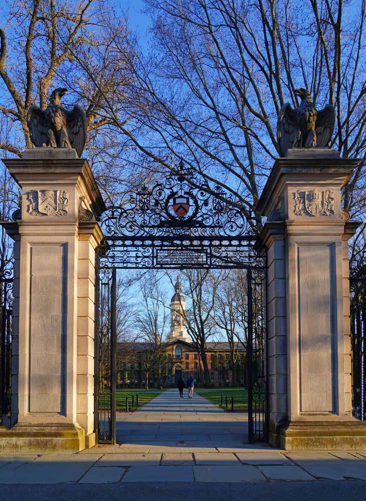 Entryway of Nassau Hall