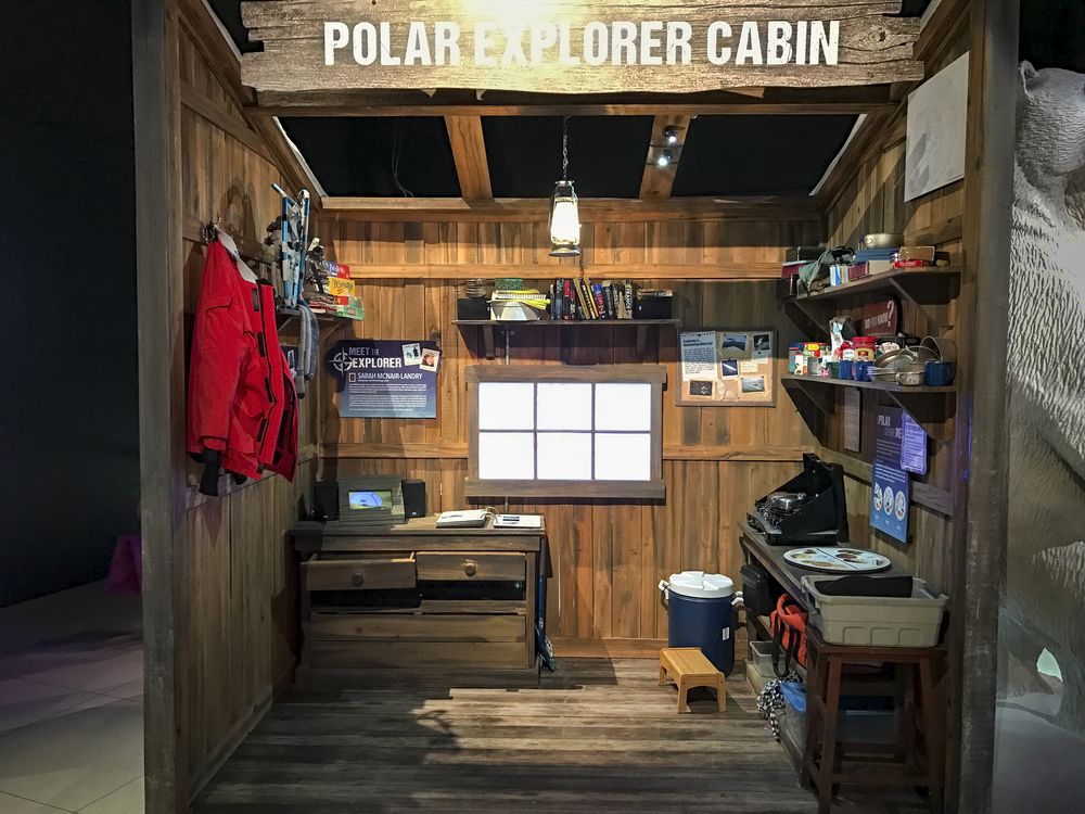 Polar Explorer Cabin at National Geographic Museum