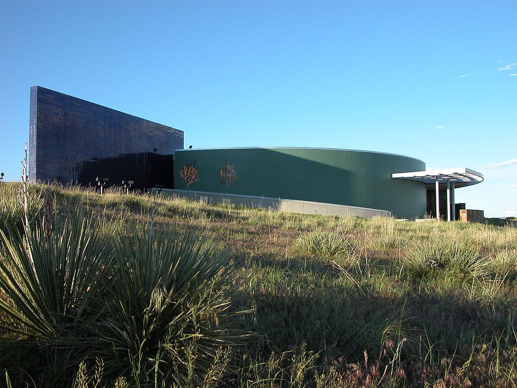 Exterior of the National Historic Trails Interpretive Center