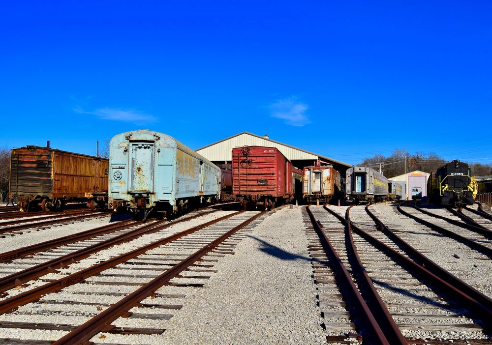 Goods train at the National Museum of Transportation