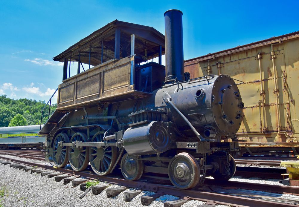 Steam engine at National Museum of Transportation