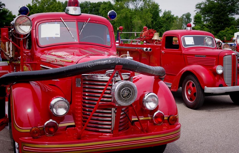 Fire engines at the National Museum of Transportation