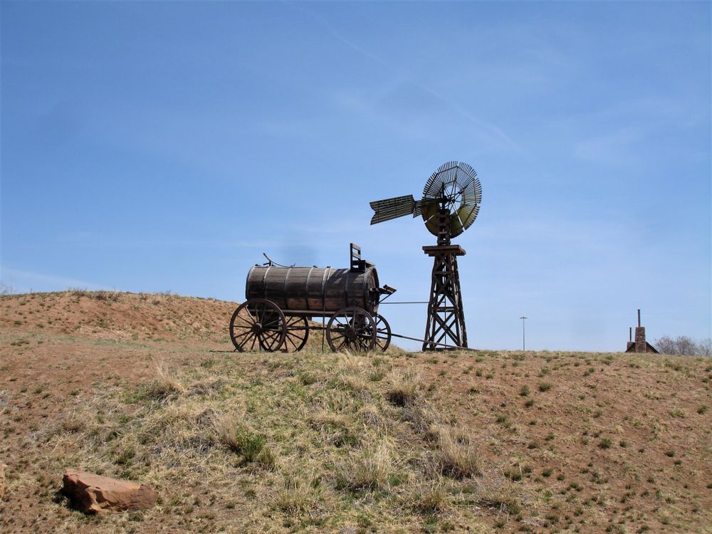 Windmill at National Ranching Heritage Center
