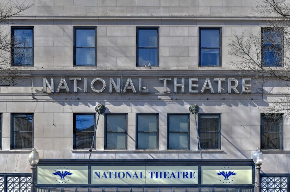Signage of National Theatre