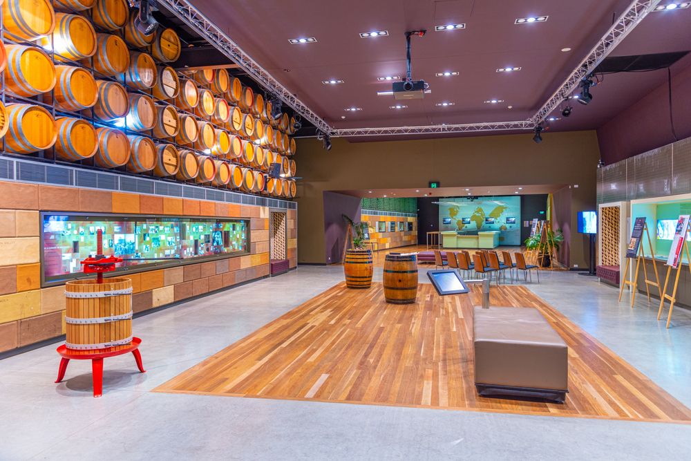 Interior of National Wine Center of Australia