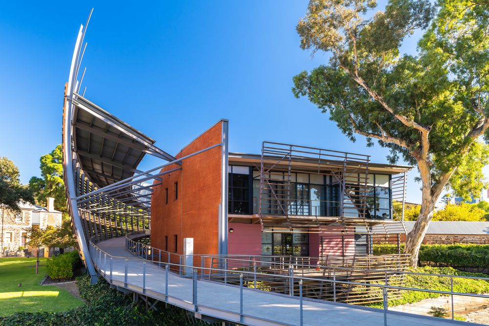 Exterior of National Wine Centre for Australia