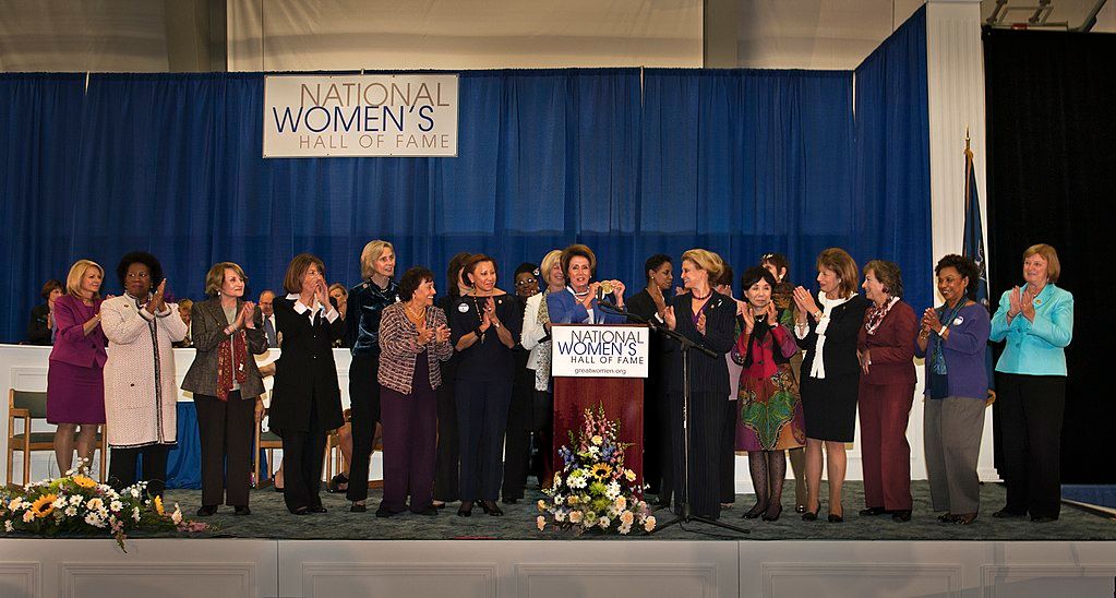 Ceremoy at National Women's Hall of Fame
