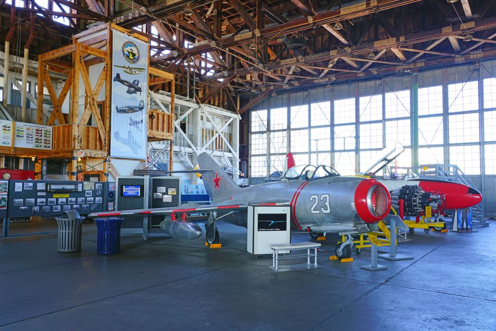 Display at Naval Air Station Wildwood Aviation Museum