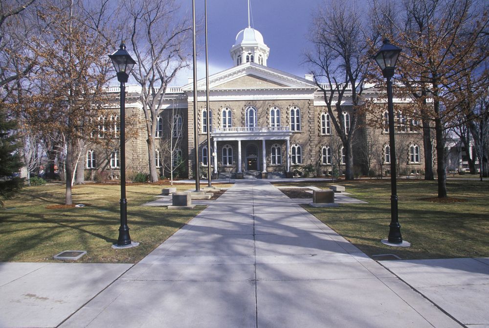 Exterior of the Nevada State Capitol Building