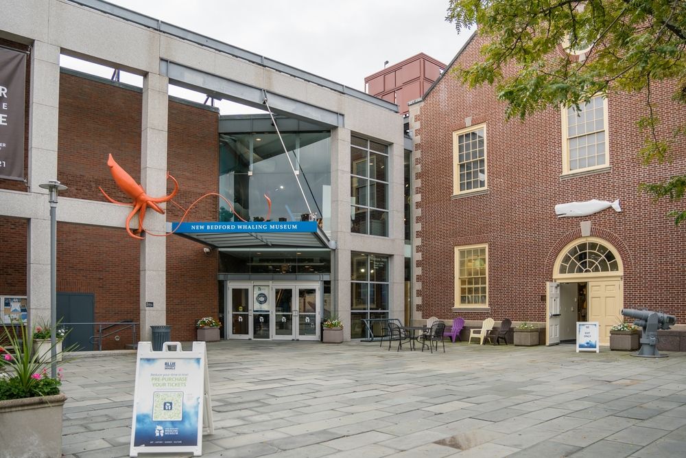 Exterior view of the New Bedford Whaling Museum