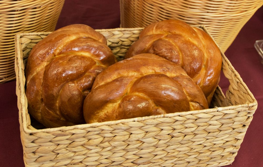 Loaves of fresh breads at New Bern Farmers Market