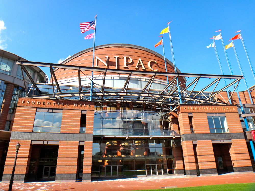 Exterior view of the New Jersey Performing Arts Center