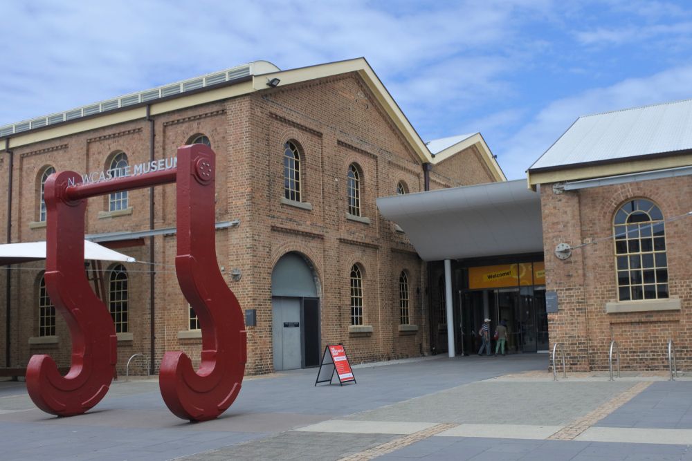 Entrance of Newcastle Museum