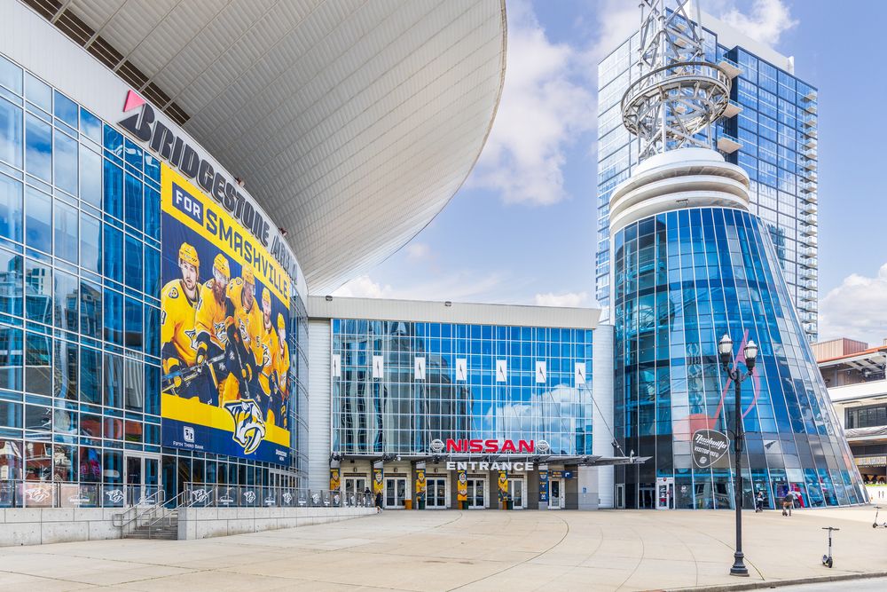 Entrance to the Nissan Stadium