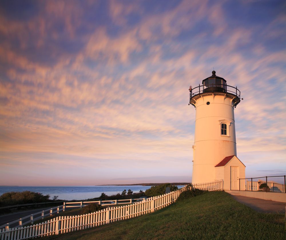 Scenic view of Nobska Lighthouse