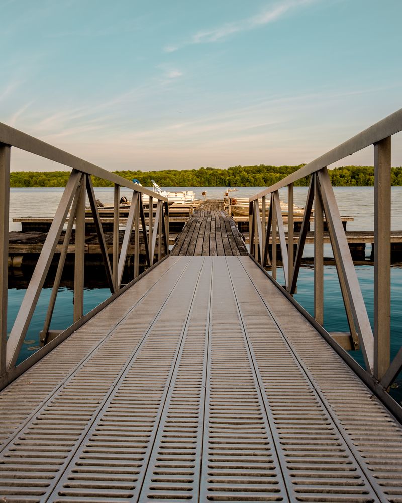 A dock at Nockamixon State Park