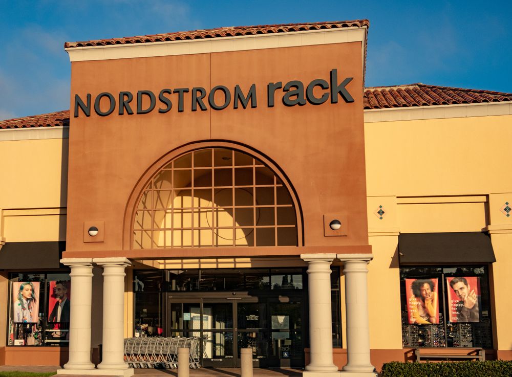 Exterior view of Nordstrom Rack