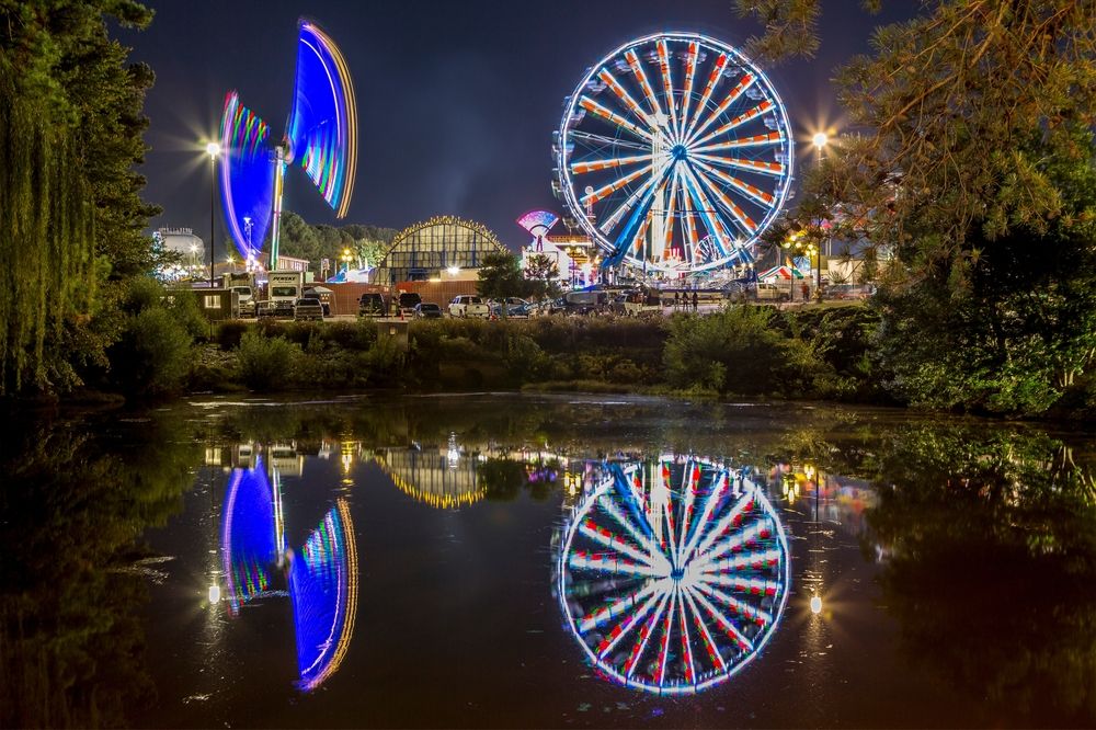 Scenic view of North Carolina State Fair