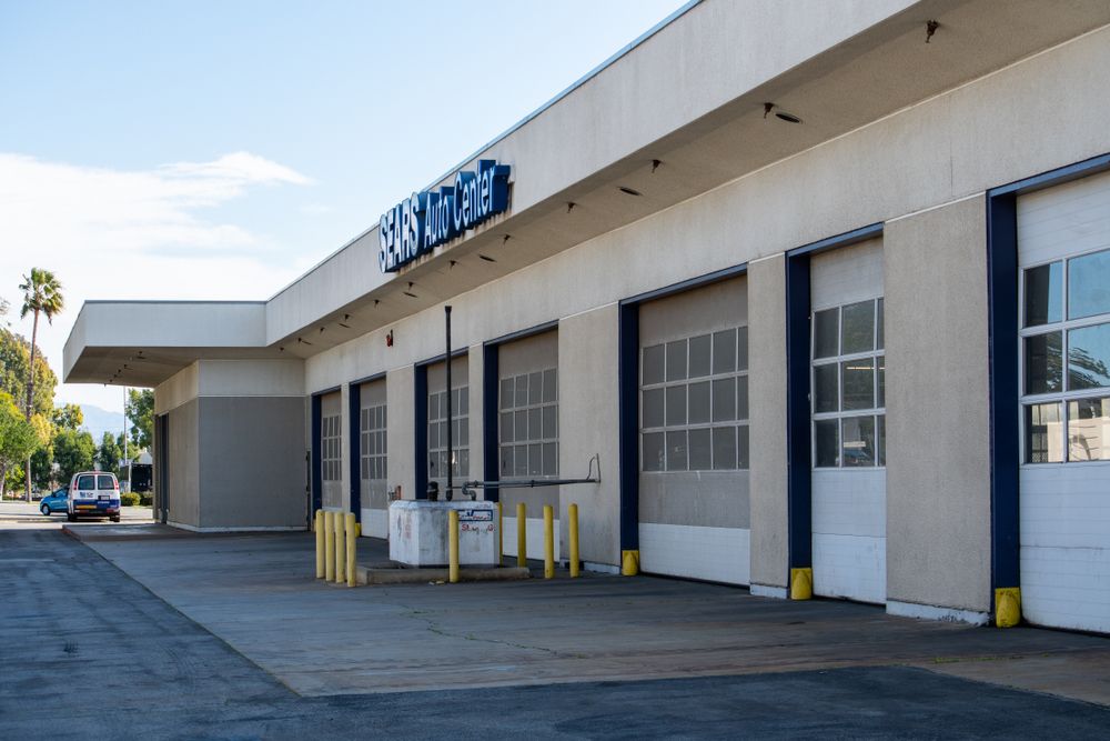 Front View of the Northridge Fashion Center in Northridge, Los Angeles