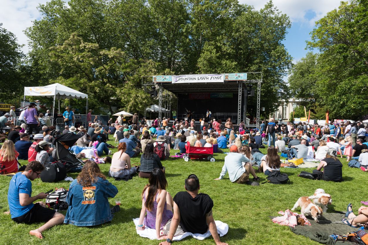 Northwest Folklife Festival at Seattle
