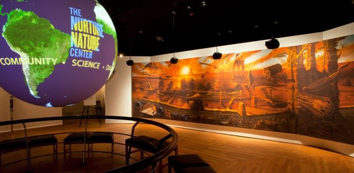 Exhibit in Nurture Nature Center