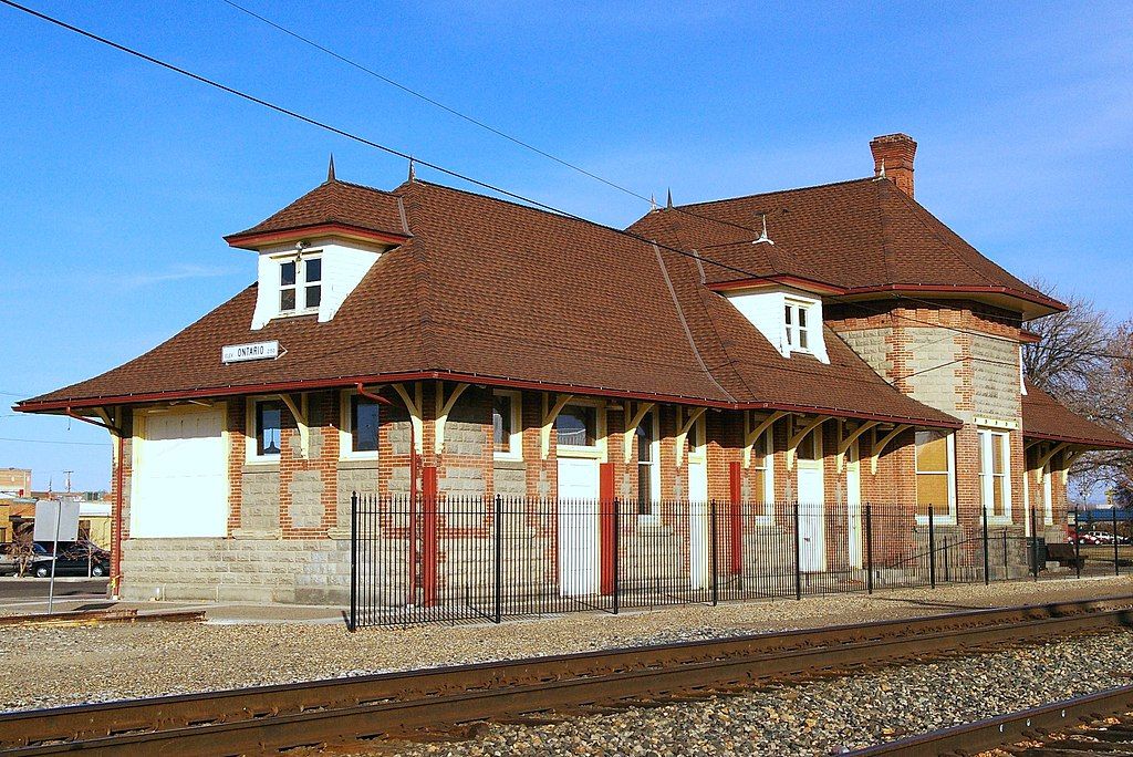 Exterior of Union Pacific Train Depot