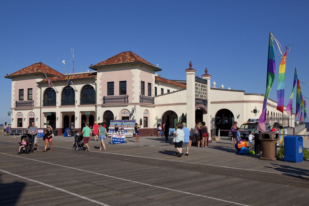 Exterior of the Ocean City Music Pier