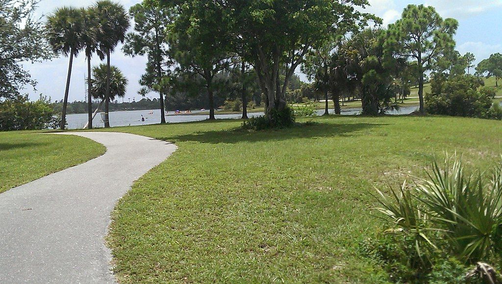 View of the Okeeheelee Golf Course