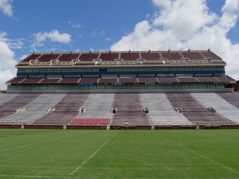 View of Oklahoma Memorial Stadium