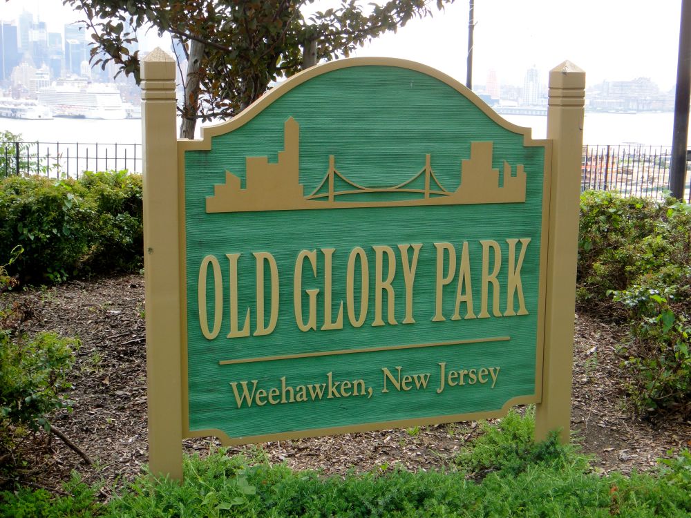 Signage of Old Glory Park