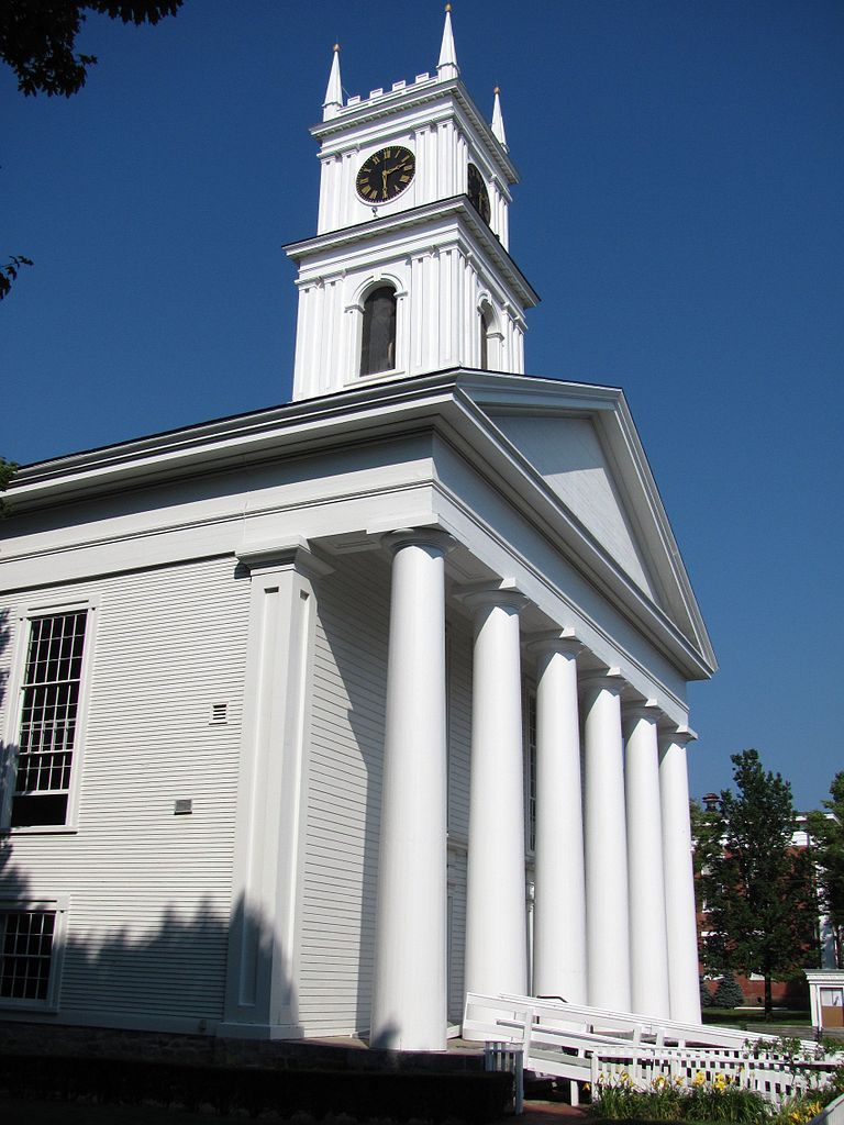 Exterior of Old Whaling Church