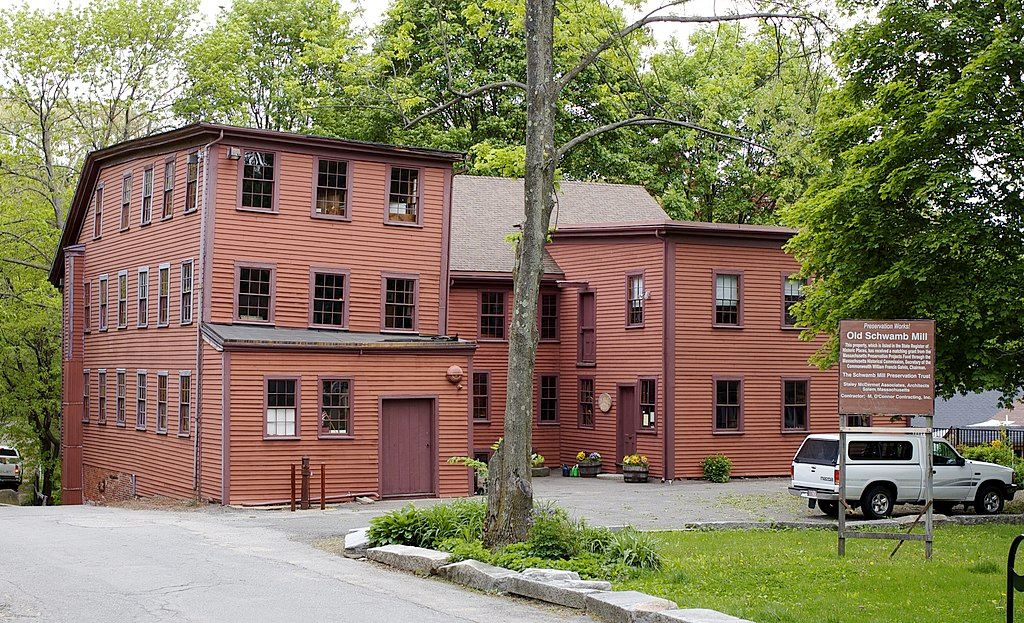 View of Old Schwamb Mill