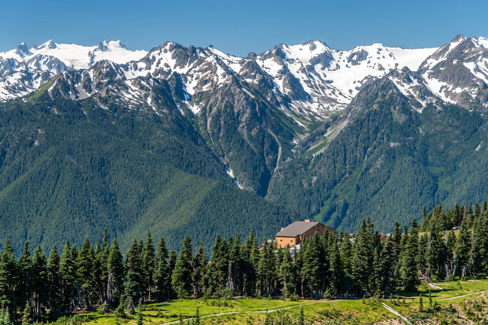 Scenic views at Olympic National Park, Washington