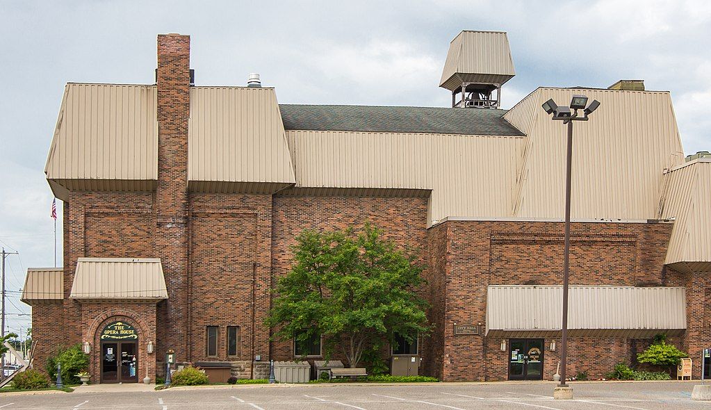 Exterior view of Cheboygan Opera House