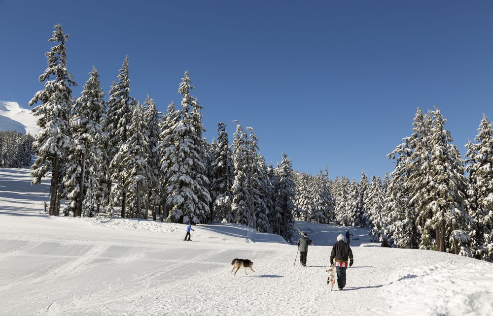 Skiing in Bend, Oregon