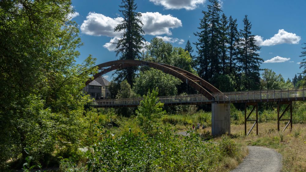 Bridge at Orenco Woods Nature Park