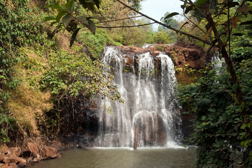 Ka Chanh waterfall at Ratanakiri