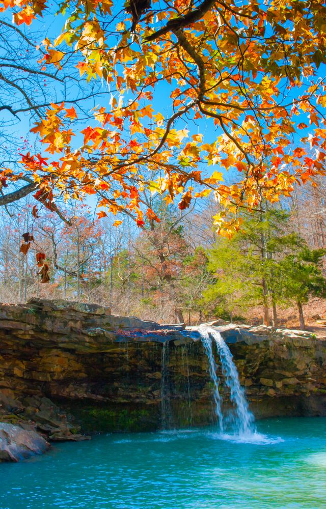 Waterfall at Ozark National Forest, Arkansas