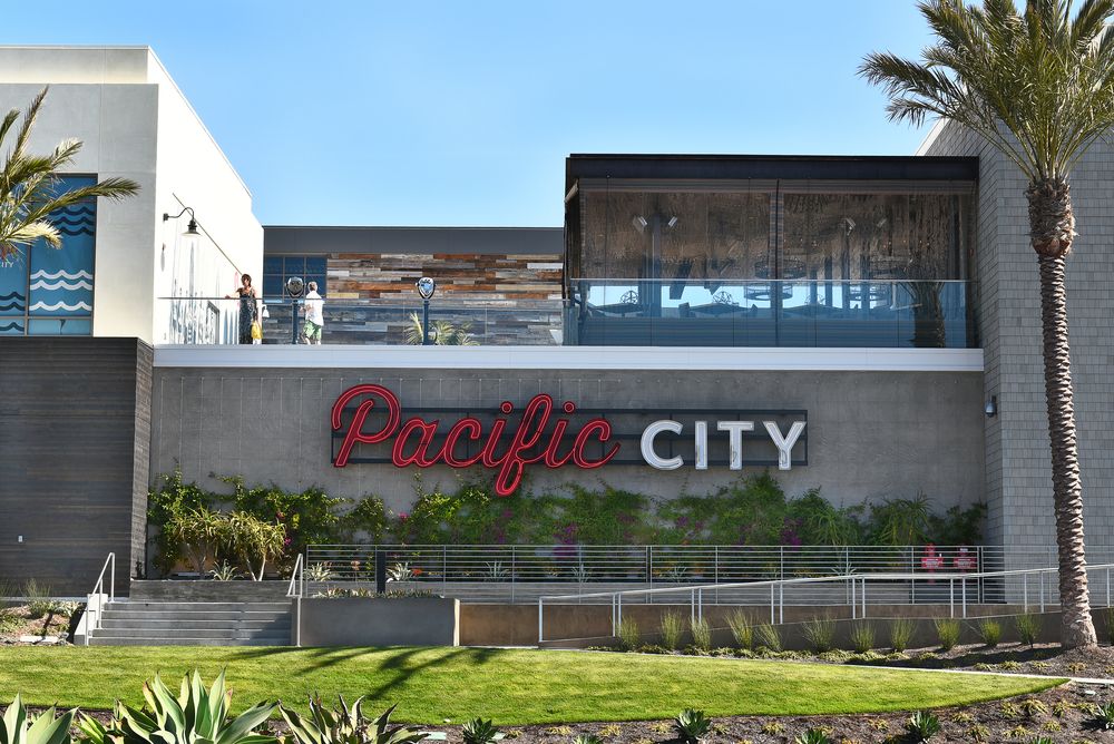 Outside view of Pacific City
