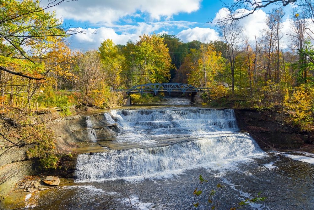 Mesmerizing view of Paine Falls Park