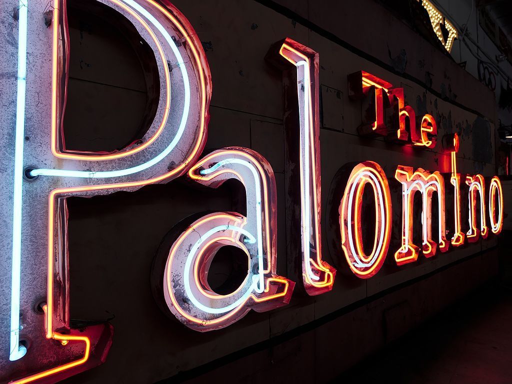 Neon Sign of the Valley Relics Museum