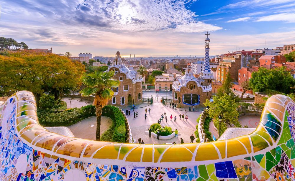 Park Güell in Barcelona