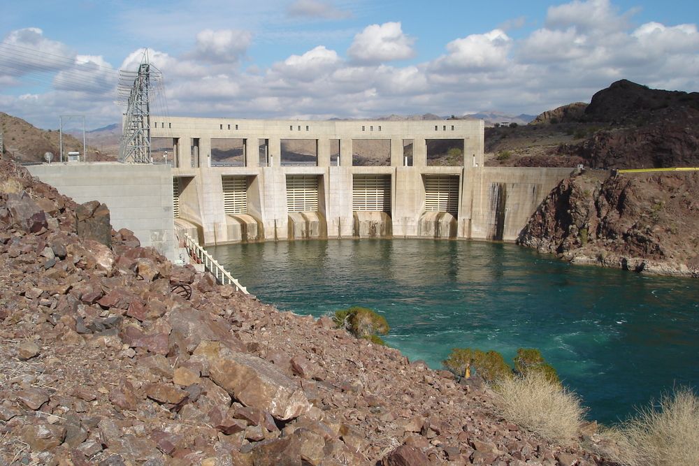 View of the Parker Dam