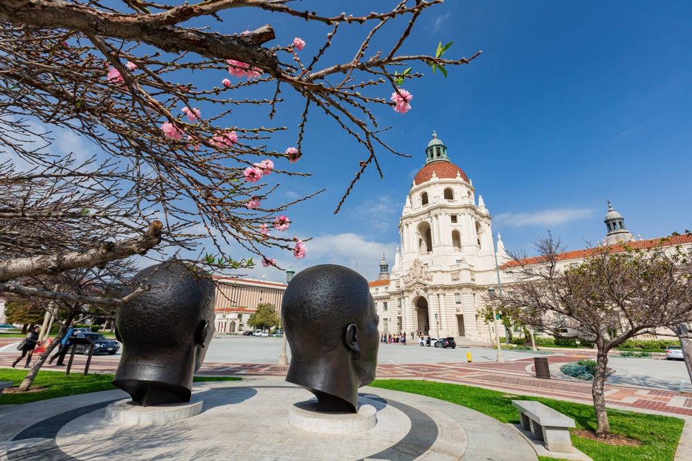 View of Pasadena Robinson Memorial