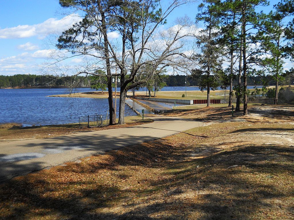 The grounds of Paul B Johnson State Park