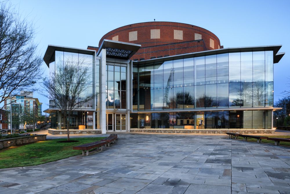 Exterior of Peace Center