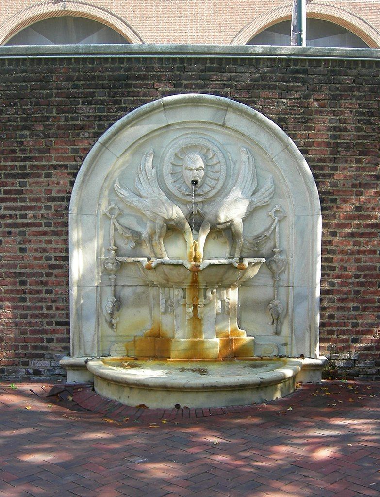 Fountain at Penn Museum
